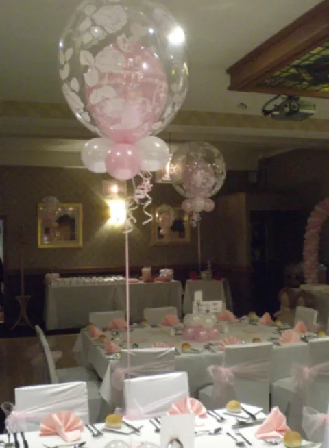 Kula transparentny Bubble Deco balon Qualatex 24''