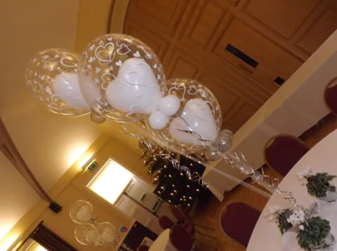 Kula transparentny Bubble Deco balon Qualatex 20''