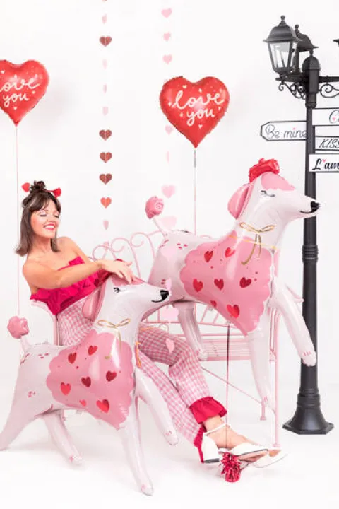 Kupidyn Love balon foliowy 82x99 cm