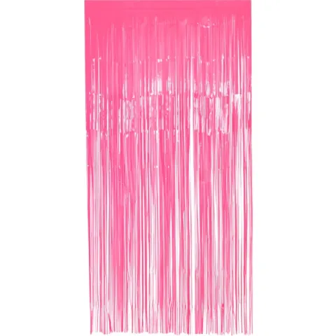 Kurtyna Party wisząca RÓŻOWY NEON 100 x 200 cm