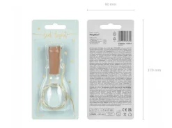 Lampki LED z korkiem do butelki 197 cm ciepły biały