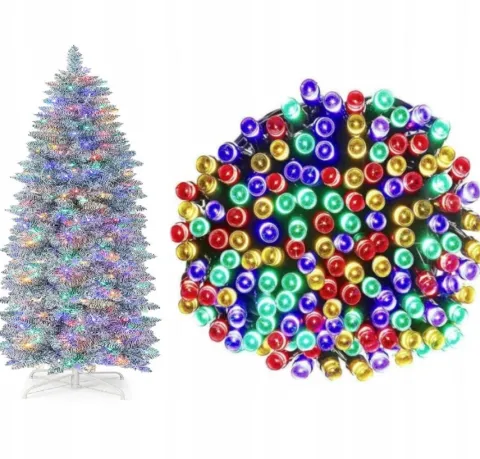 Lampki choinkowe 500 LED - multikolor 38,2 m