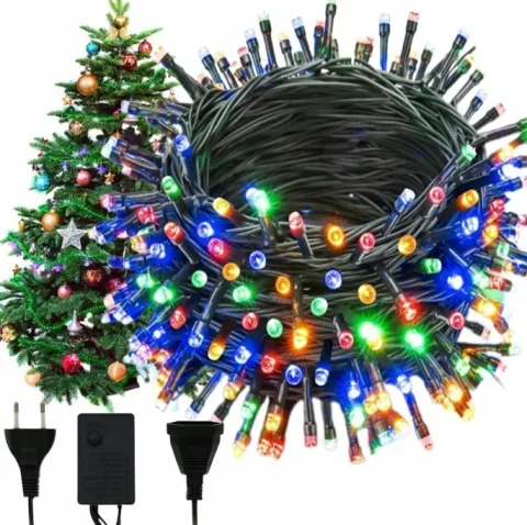 Lampki choinkowe 200 LED - multikolor