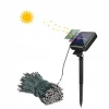 Lampki choinkowe solarne zewnętrzne 200 LED