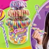 Lizaki laski wielokolorowe Candy Cane Multi Color (laska świąteczna)