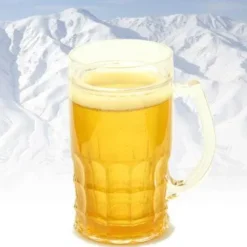 Lodowy kufel CHILLER 400 ml - złocisty