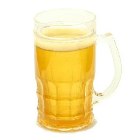 Lodowy kufel CHILLER 400 ml - złocisty
