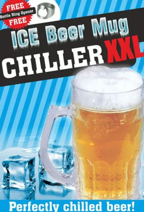 Lodowy kufel CHILLER XXL 650ml - classic