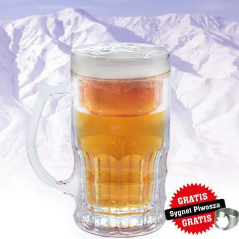 Lodowy kufel CHILLER XXL 650ml - classic