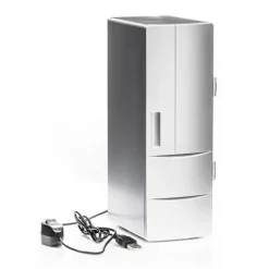 Lodówka USB srebrna max