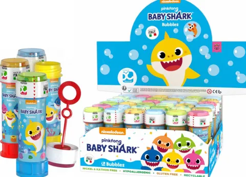 Małe bańki mydlane 60 ml Baby Shark