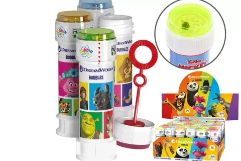 Małe bańki mydlane 60 ml Dreamworks Multi