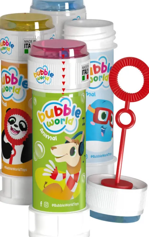 Małe bańki mydlane 60 ml Zwierzaki Bubble