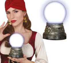 Magiczna Kula dla Wróżki karnawał Andrzejki świecąca
