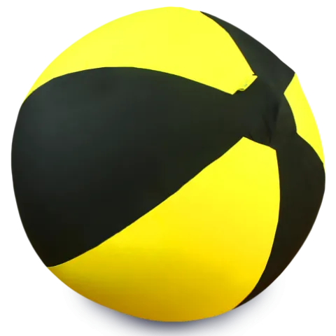 Magiczna Piłka Balonowa XXL Pszczółka ( żółto - czarna)