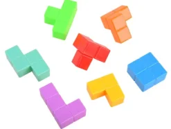 Magiczna kostka kolorowa Tetris