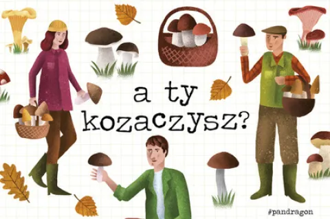 Magnes dla grzybiarza "a ty kozaczysz?"