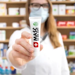 Maść na ból dupy w pudełeczku