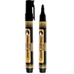 Marker permanentny Perm Bullet CZARNY Easy