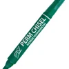 Marker permanentny Perm Chisel ZIELONY Easy