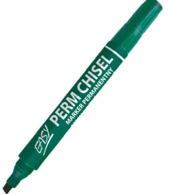 Marker permanentny Perm Chisel ZIELONY Easy