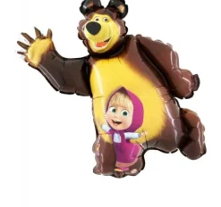 Masha i Niedźwiedź balon foliowy 36''