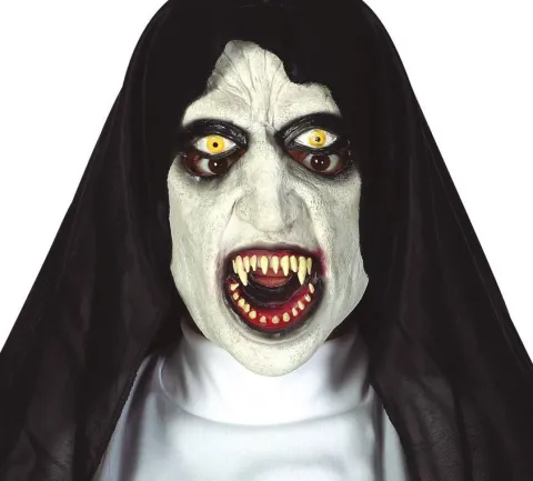 Maska lateksowa Zakonnica horror