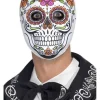 Maska meksykańska Dia de los Muertos skull Halloween
