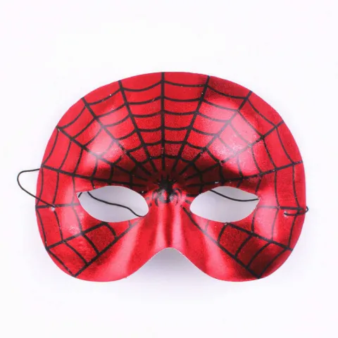 Maska SPIDERMAN czerwony bohater