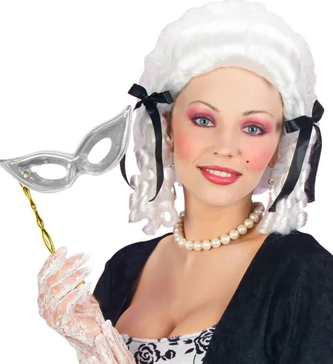 Maska na oczy na patyku do trzymania mix kolorów