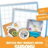 Mata animacyjna SUDOKU 100x100 cm+ karty PDF+ książka MATMATA zestaw