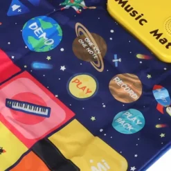 Mata do tańczenia dla dzieci interaktywna muzyczna 8 instrumentów 10 melodii