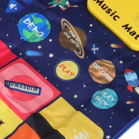 Mata do tańczenia dla dzieci interaktywna muzyczna 8 instrumentów 10 melodii