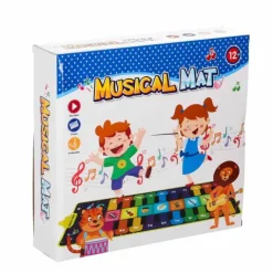 Mata do tańczenia dla dzieci interaktywna muzyczna 8 instrumentów 10 melodii