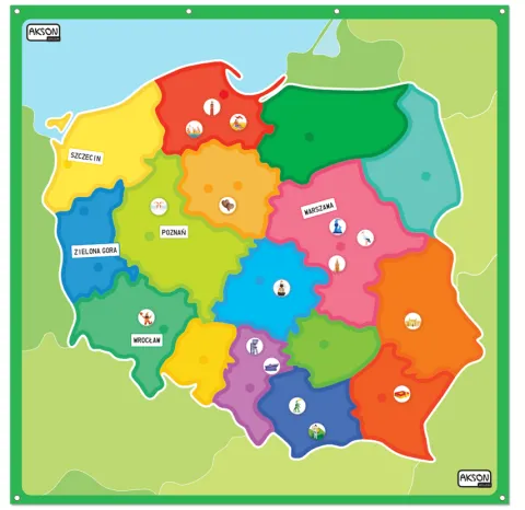 Mata Edukacyjna Mapa Polski