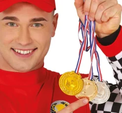 Medale ZŁOTY SREBRNY BRĄZOWY zestaw 3 szt.