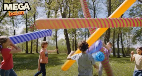 MEGA BALON 3m Epee mix kolorów