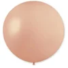 MEGA KULA balon gumowy 0,85 m różowy mglisty
