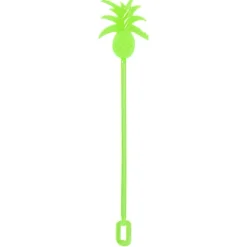 Mieszadełka do drinków, plastikowe z ananasem 12 szt.