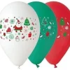 MIKOŁAJE 12 cali balony świąteczne 5 szt Gemar