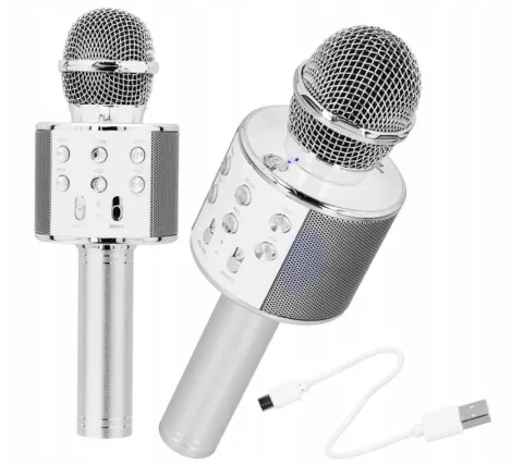 Mikrofon bezprzewodowy KARAOKE Bluetooth + głośnik