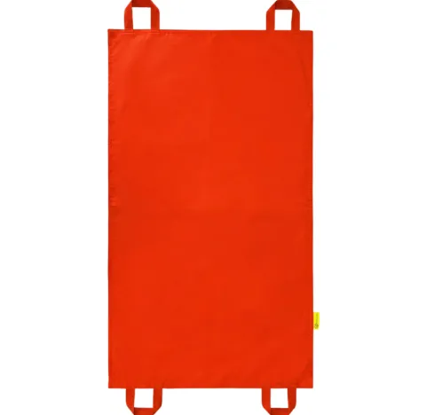 Mini chusta animacyjna 100 x 60 cm kolor: czerwony
