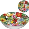 Miska plastikowa Hawaii wzory hawajskie kwiaty