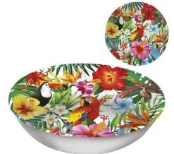 Miska plastikowa Hawaii wzory hawajskie kwiaty