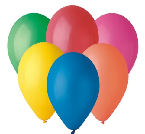 MIX 10 cali 50 szt Gemar balony