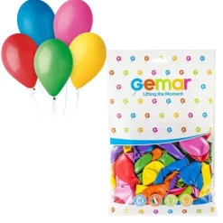 MIX 12 cali 50szt Gemar balony lateksowe