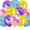 My Little Pony kucyki balony gumowe z nadrukiem 12 szt. mix