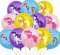 My Little Pony kucyki balony gumowe z nadrukiem 12 szt. mix