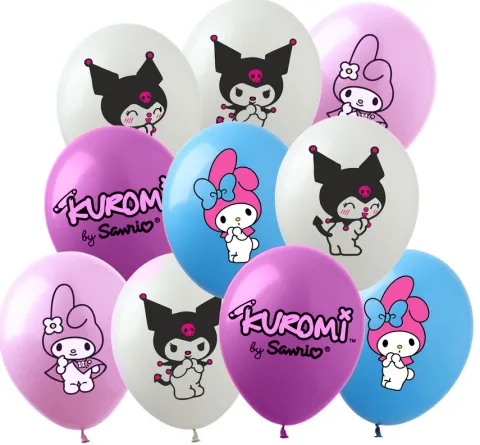 My Melody Kuromi balony lateksowe zestaw 10 szt.