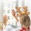 Naklejki na okno szybę Boże Narodzenie Śnieżynki 8 arkuszy